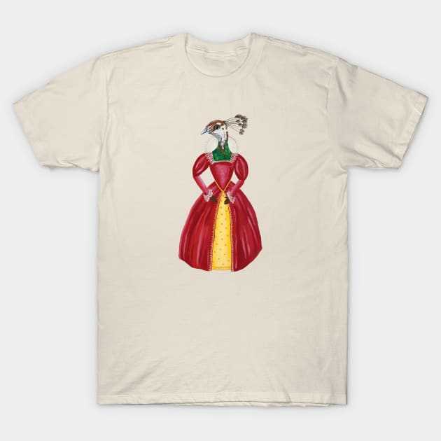 Tudor Peahen T-Shirt by Das Brooklyn